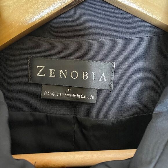 Zenobia Black Hidden Button Jacket - Picture 8 of 8